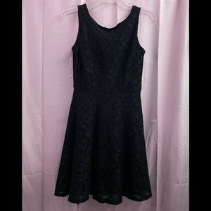 Black sparkling dress